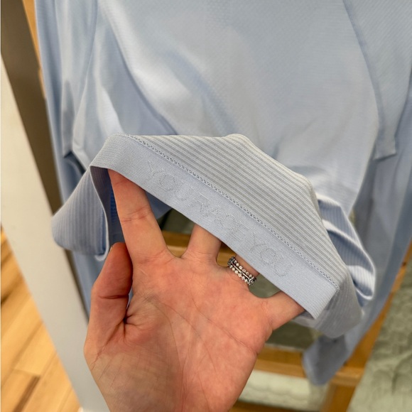 lululemon athletica Soft Blue Long Sleeve Tee - Picture 4 of 5